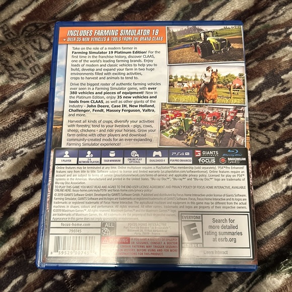 Farm Simulator 19 platinum Edition PS4 game - Picture 4 of 4